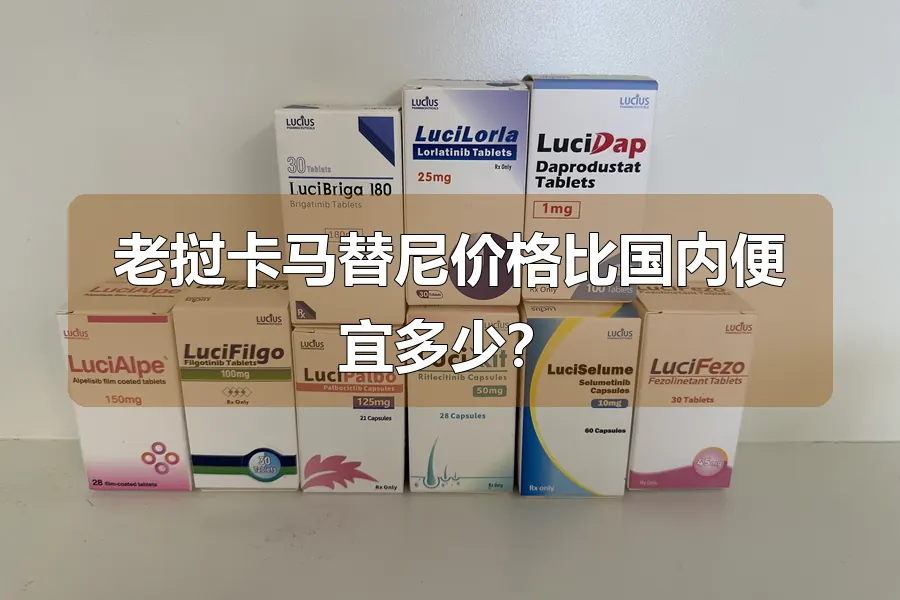 老挝卡马替尼价格比国内便宜多少?